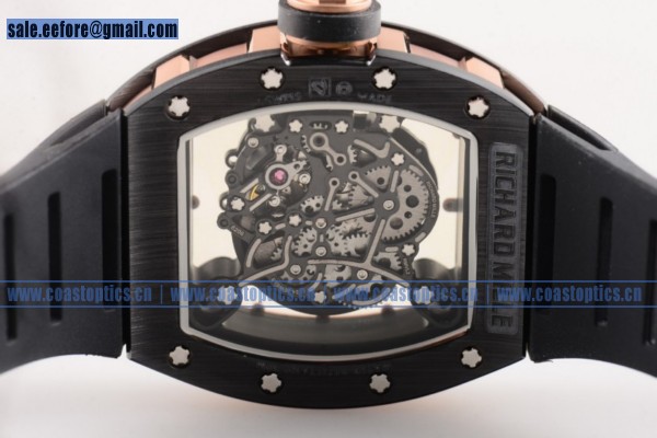 Richard Mille RM 055 Bubba Watson Best Replica Watch Ceramic/Rose Gold RM 055